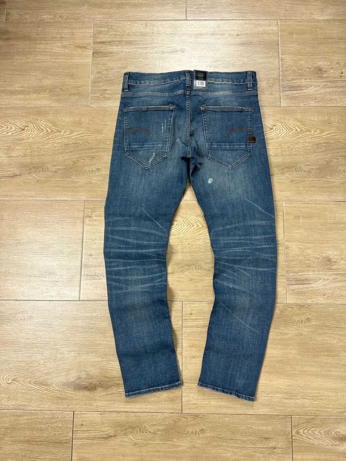 G-Star NEW🏷️ G-Star Raw D-Staq 5-PKT Slim Denim Jeans Size US 33 - 7 Thumbnail