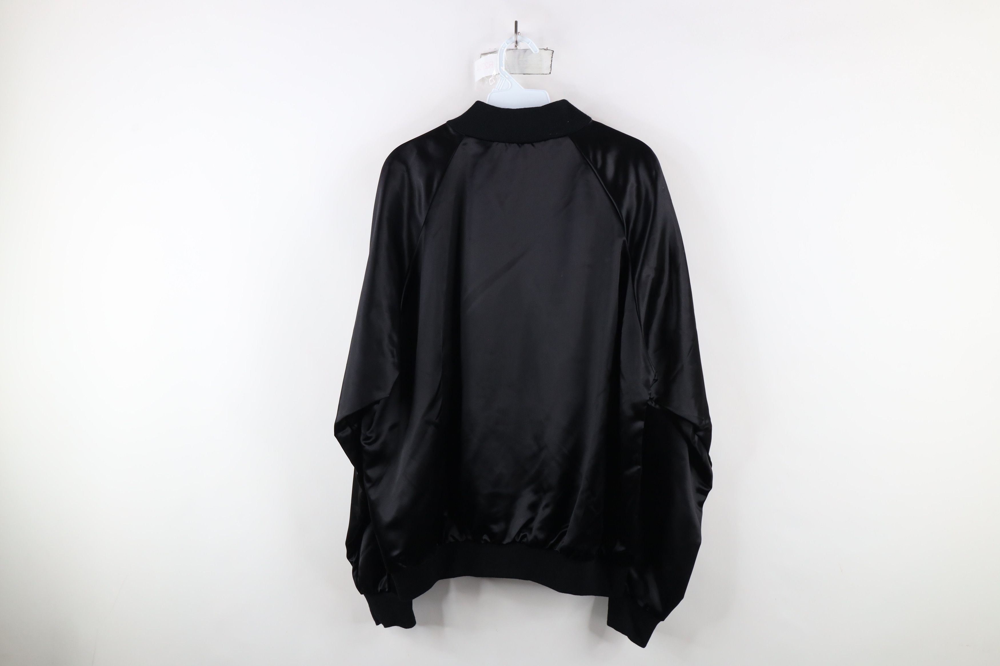 Vintage Vintage 90s Hotel Casino Las Vegas Satin Bomber Jacket USA Size US L / EU 52-54 / 3 - 13 Thumbnail