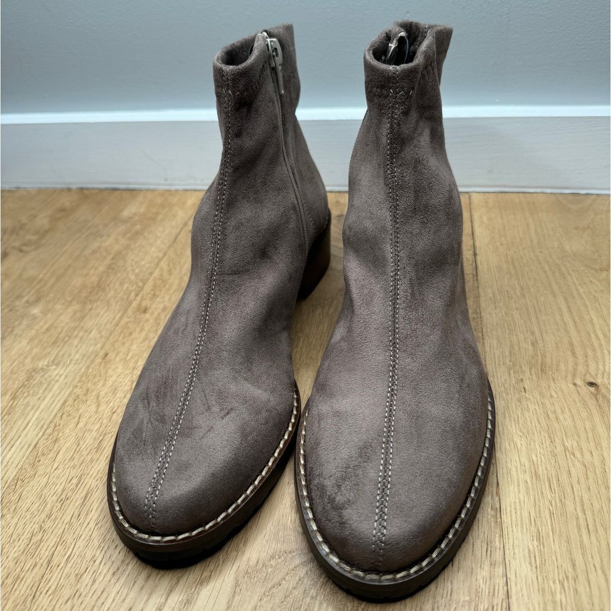 Ron White NEW Ron White Gina Water Resistant Microfiber Ankle Bootie Size US 8 / IT 38 - 3 Thumbnail