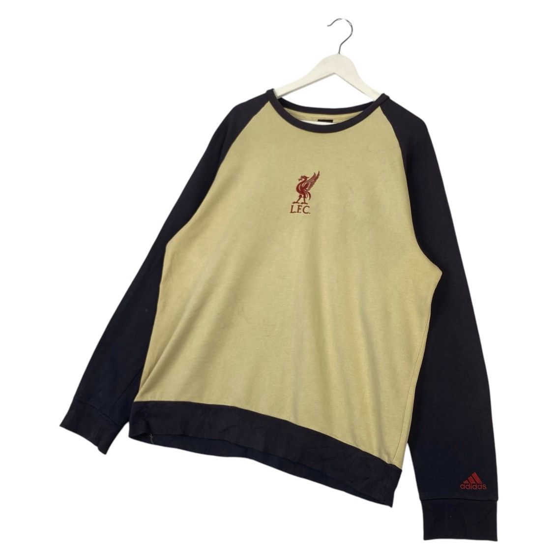 Adidas Vintage Adidas × Soccer Jersey × Vintage adidas Liverpool Size US XL / EU 56 / 4 - 2 Thumbnail