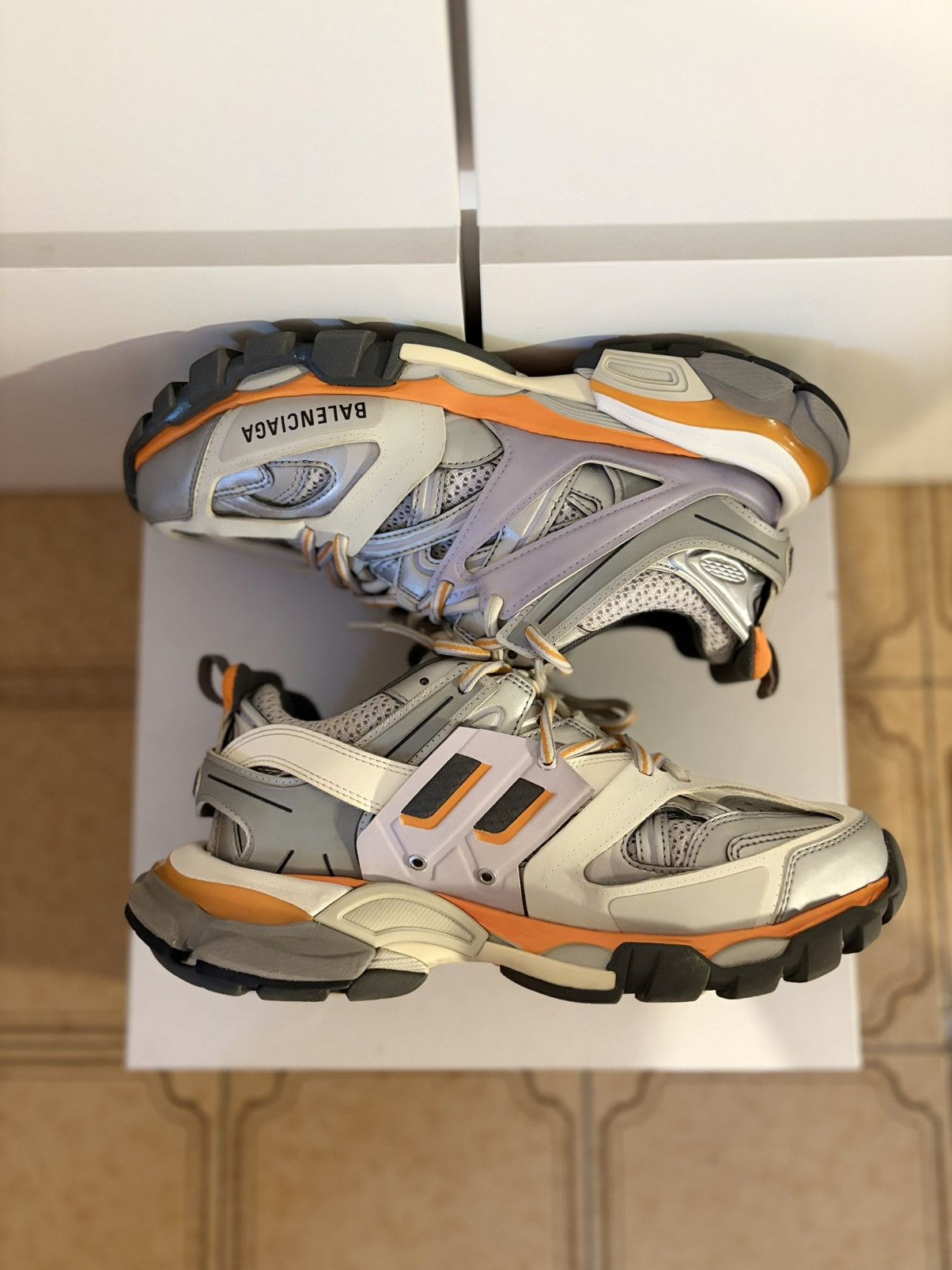 Balenciaga Balenciaga Track (Orange, Grey, Purple) Size US 6 / EU 39 - 3 Thumbnail