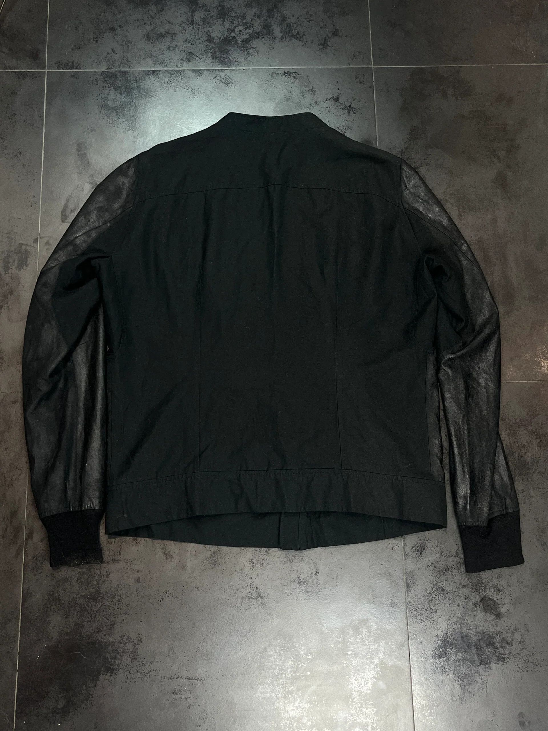 Rick Owens S/S 09 "STRUTTER" Waxed Black Berger Jacket Rick Owens XL Size US XL / EU 56 / 4 - 2 Thumbnail