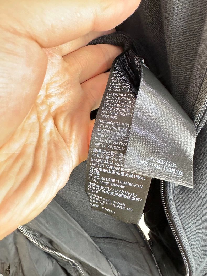 Balenciaga balenciaga faux layered hoodie jacket Size US XL / EU 56 / 4 - 6 Thumbnail
