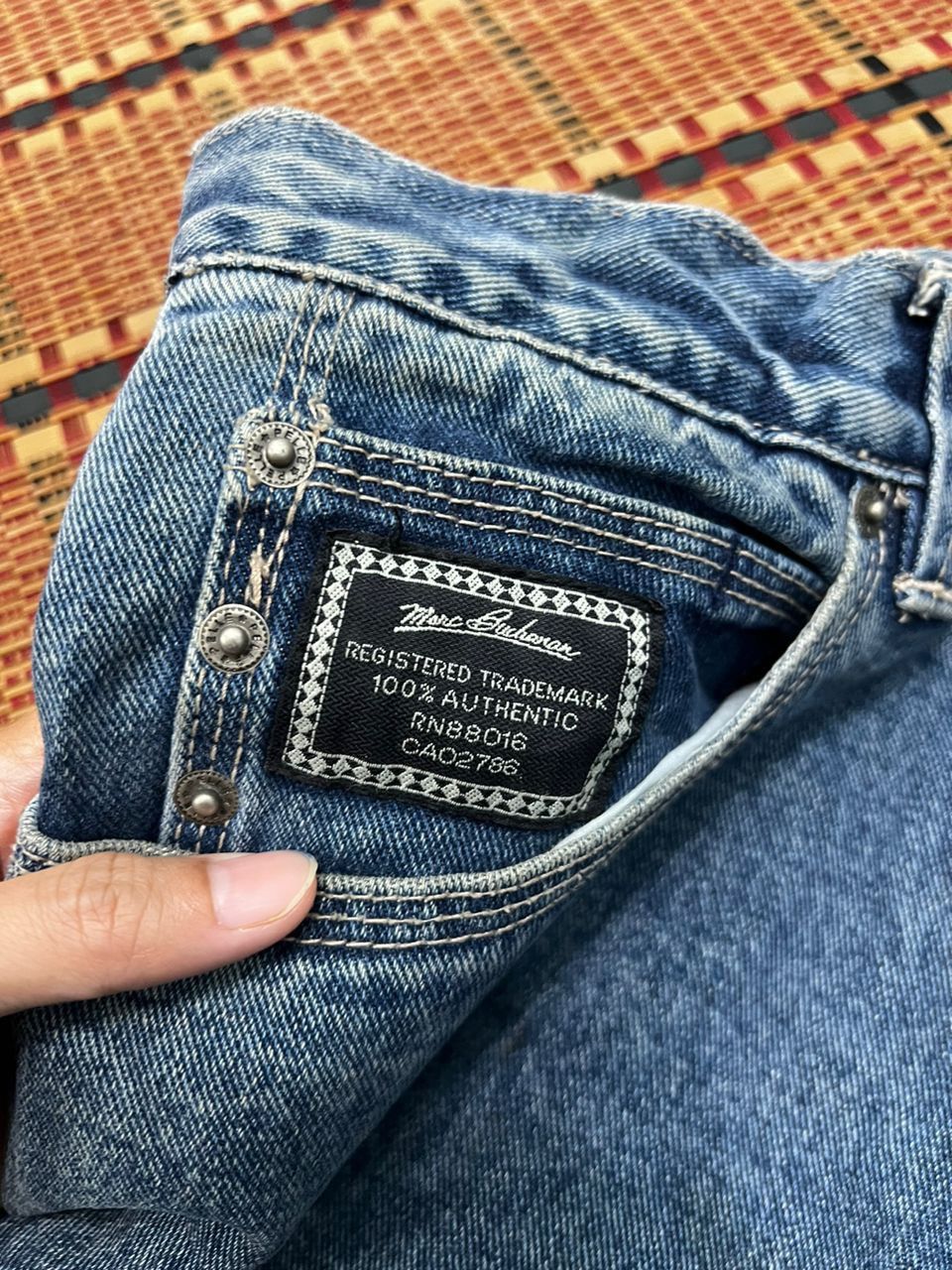 Pelle Pelle Vintage 90’s Pelle Pelle Marc Buchanan Baggy jeans Size US 31 - 8 Thumbnail