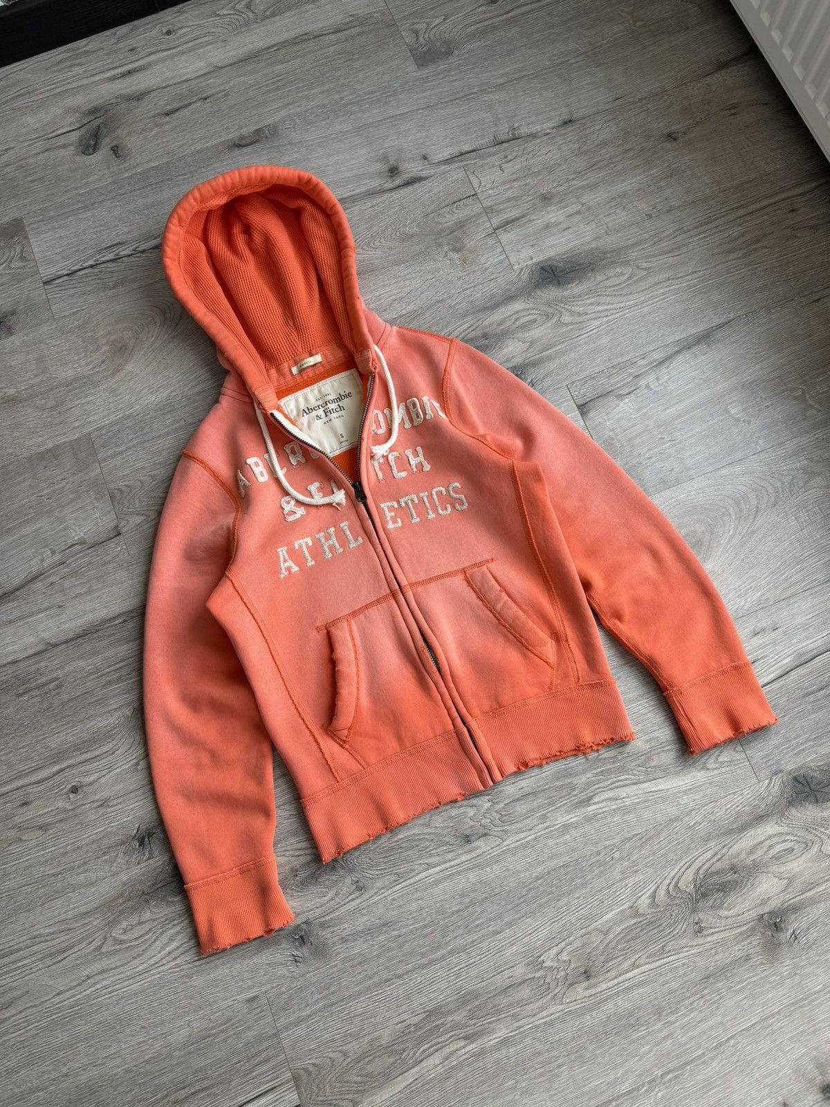 Abercrombie & Fitch LGB style Distressed Faded Hoodie