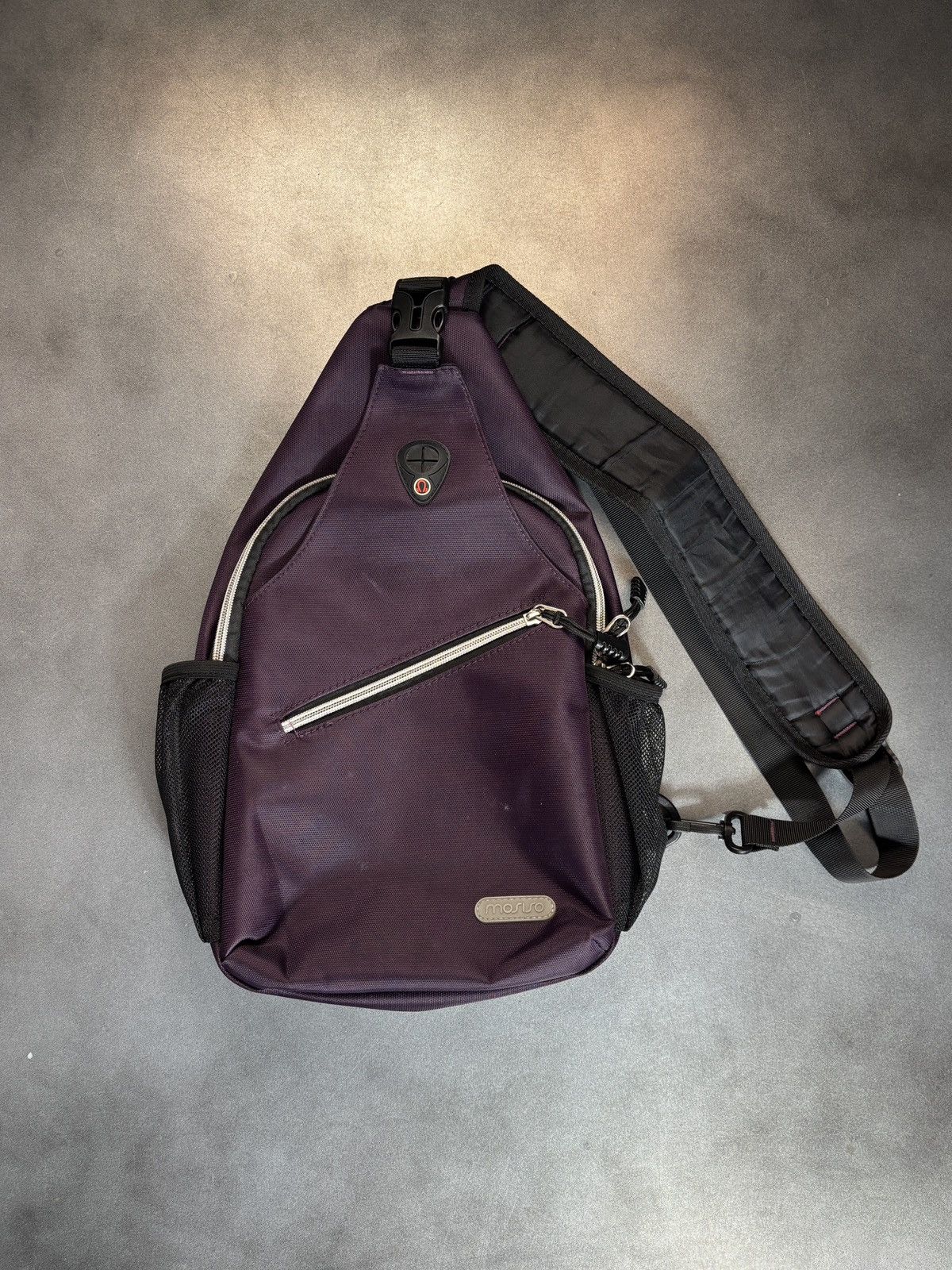 Vintage 2000s Vintage Nylon Crossbody Messenger Plum Purple Prada Size ONE SIZE - 16 Thumbnail