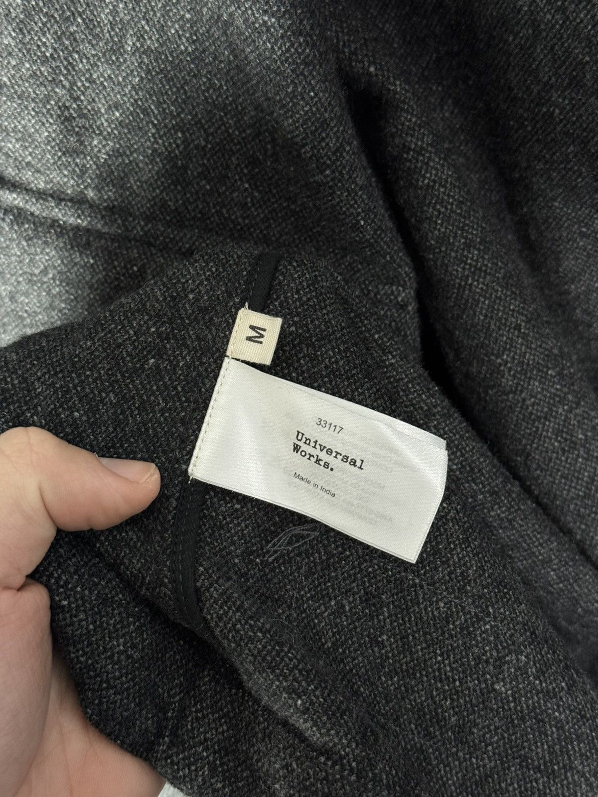 Universal Works Universal Works Merchant Jacket Grey Anders Wool Upcycled Size US M / EU 48-50 / 2 - 16 Thumbnail