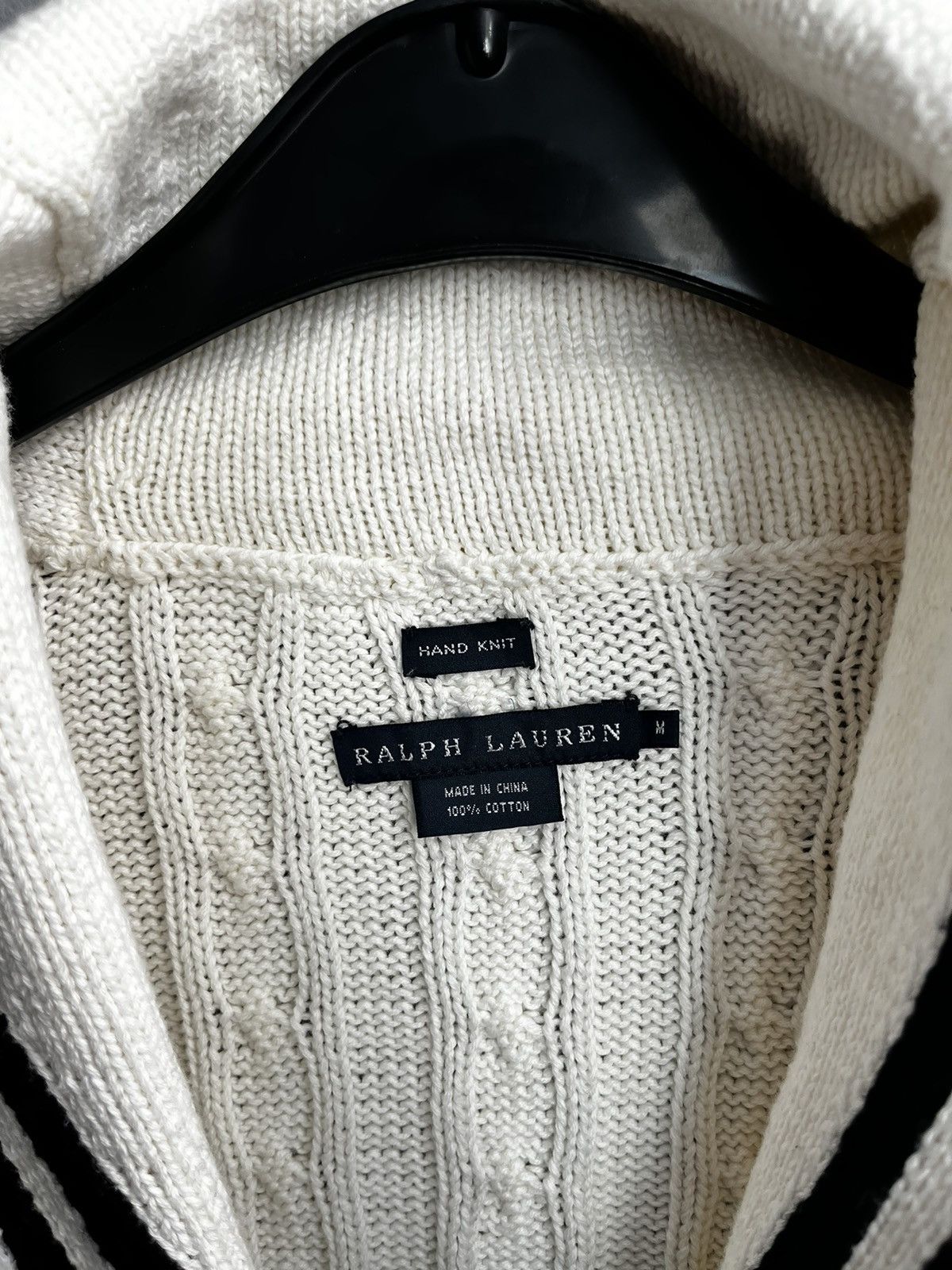 Ralph Lauren × Vintage Ralph Lauren knit sweater cardigan vintage Size M / US 6-8 / IT 42-44 - 6 Thumbnail