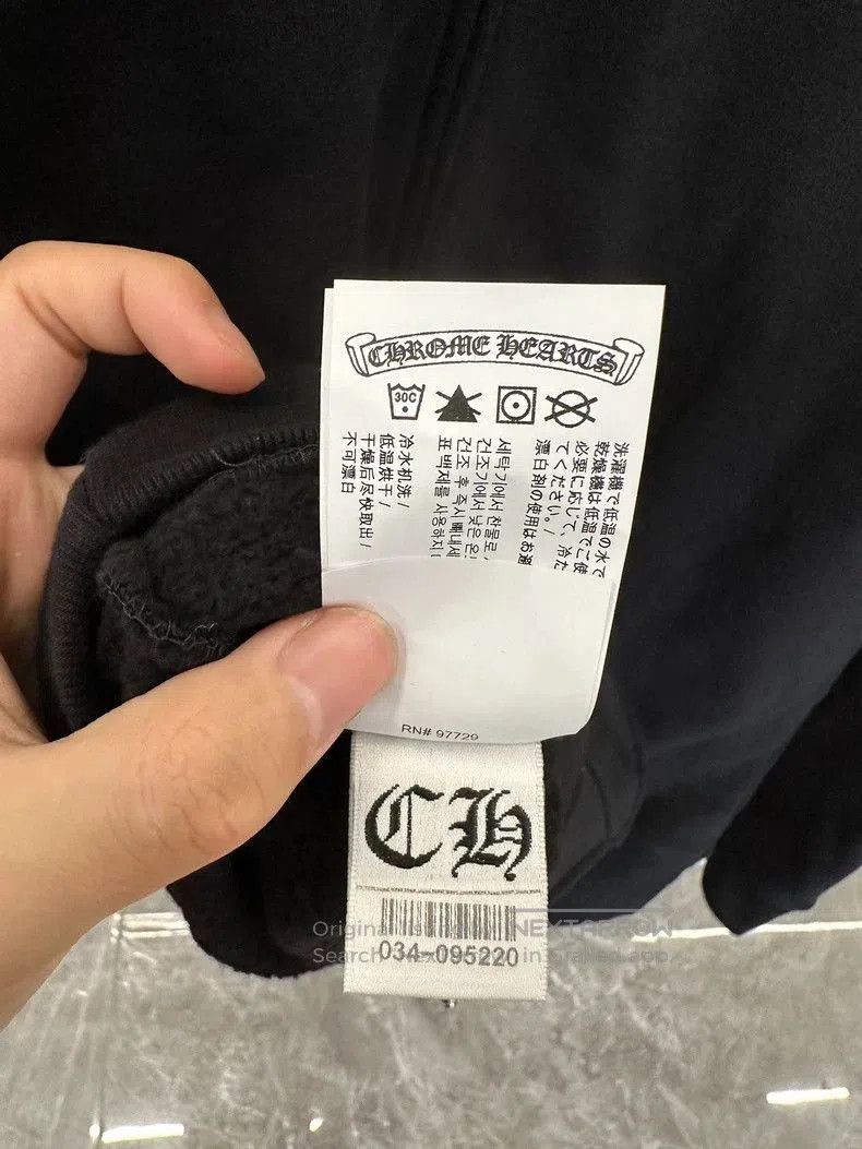 Chrome Hearts Chrome Hearts Embroidered Zip Hoodie. Size US XXL / EU 58 / 5 - 9 Thumbnail