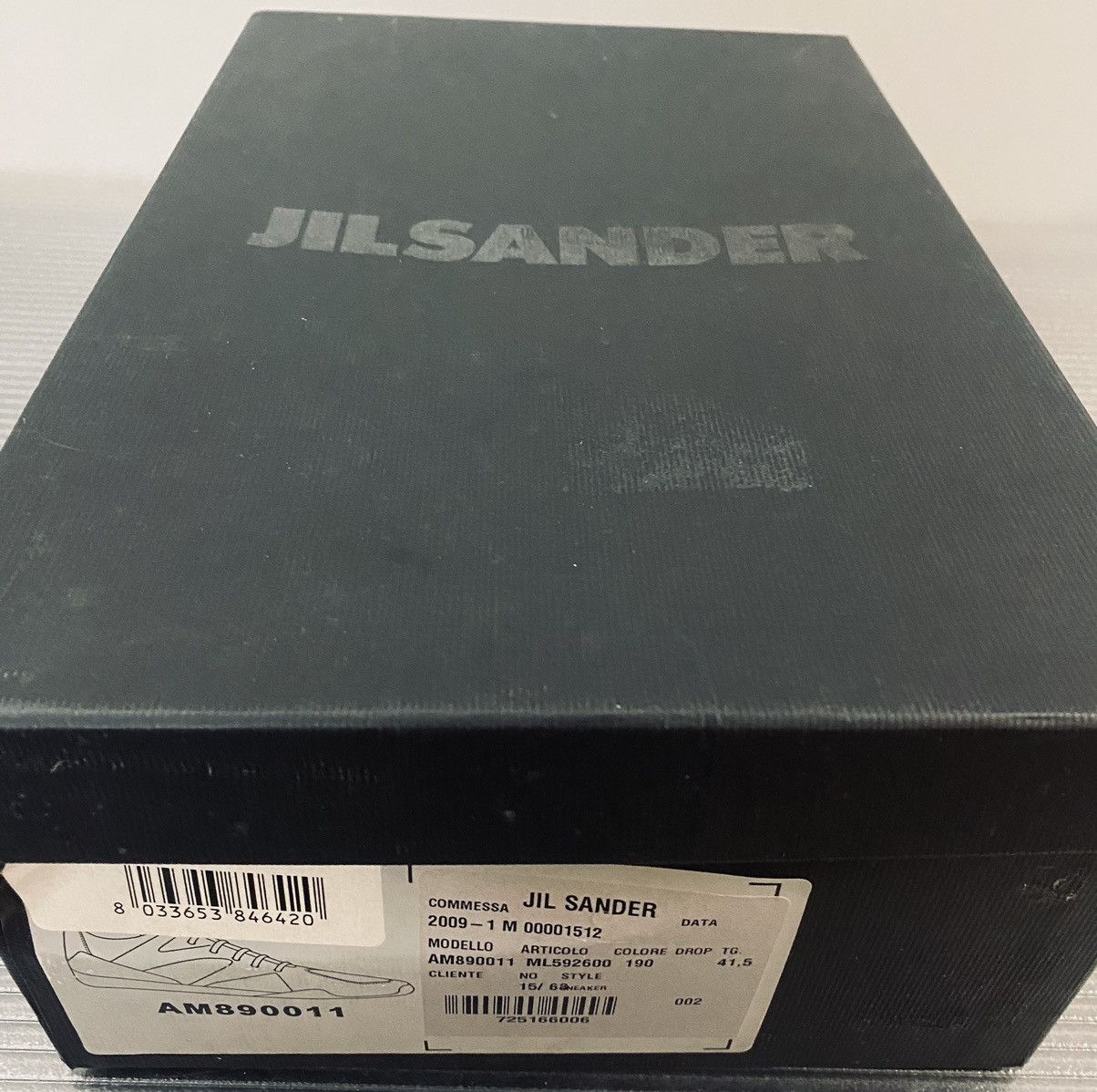 Jil Sander Jil Sander x RAF SIMONS cement suede sneakers 41.5 NEW Size US 8.5 / EU 41-42 - 10 Thumbnail