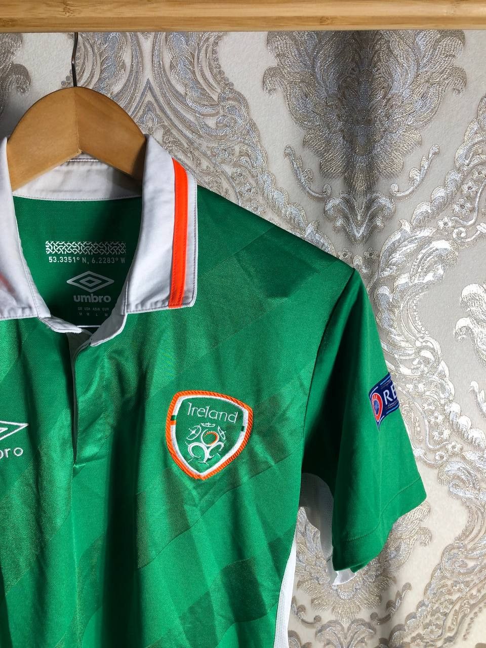 Umbro Vintage Umbro Ireland Retro Soccer Jersey Bloke Y2K 90s Size US M / EU 48-50 / 2 - 2 Thumbnail