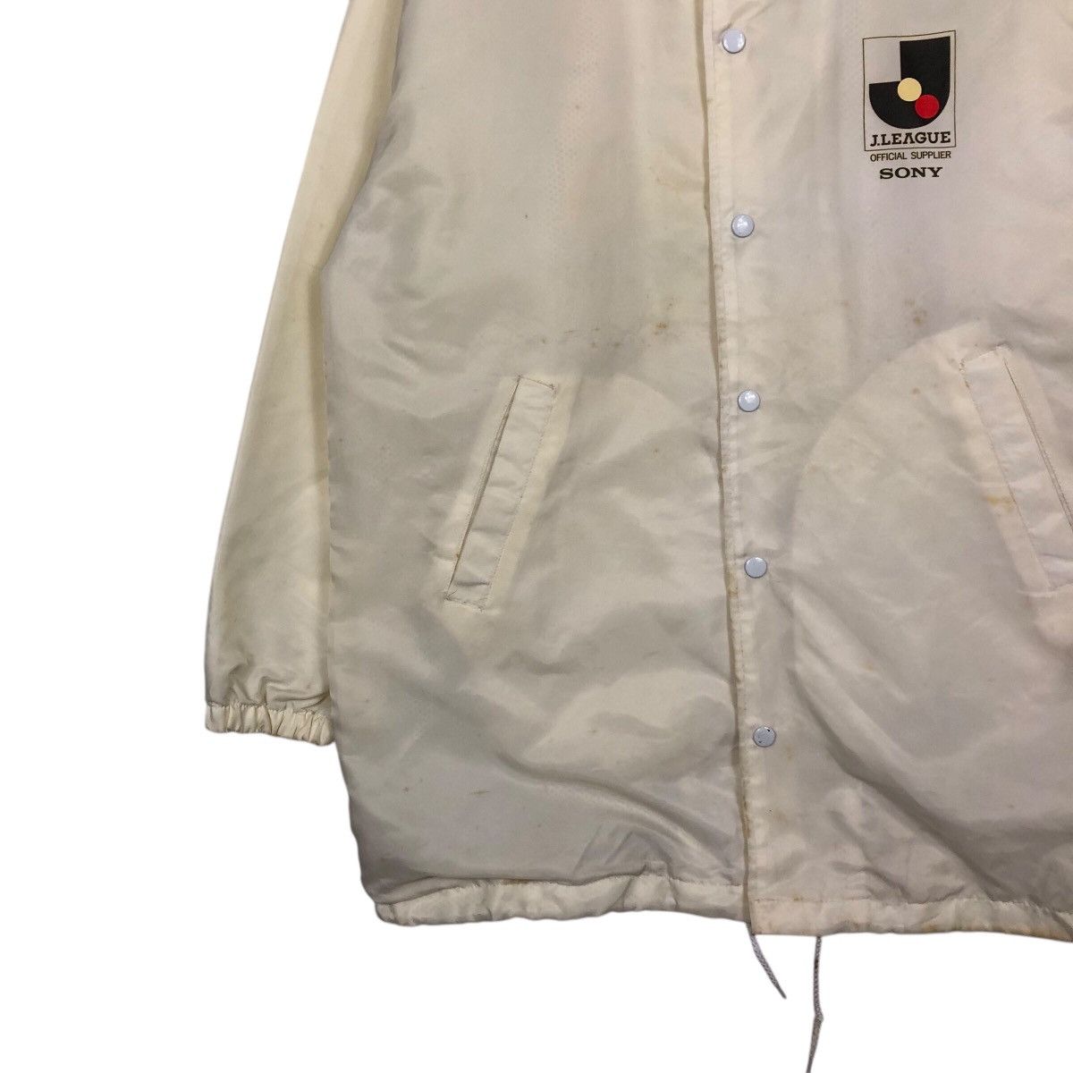 Japanese Brand Vintage 1994 J.League Sony Big Logo Sportswear Issey Miyake Size US M / EU 48-50 / 2 - 6 Thumbnail