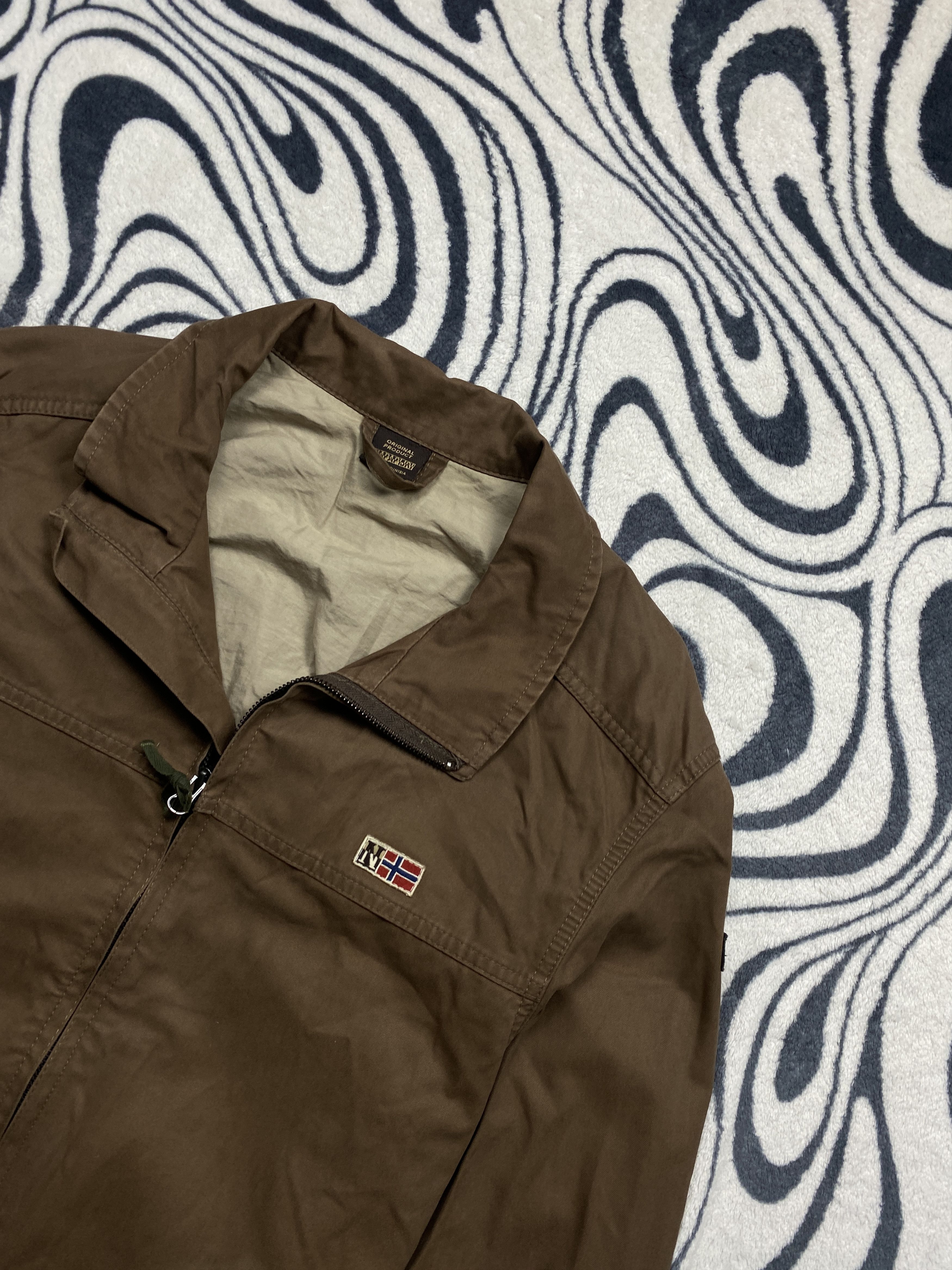 Napapijri Napapijri Vintage Mens Light Jacket Size US L / EU 52-54 / 3 - 2 Thumbnail