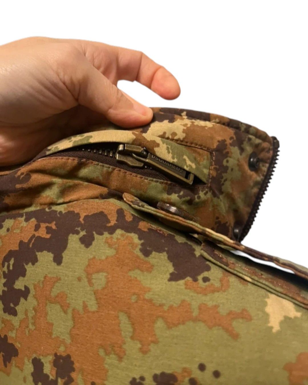 Dsquared2 F/W 2016 CAMO 2 IN 1 COAT Size S / US 4 / IT 40 - 7 Thumbnail