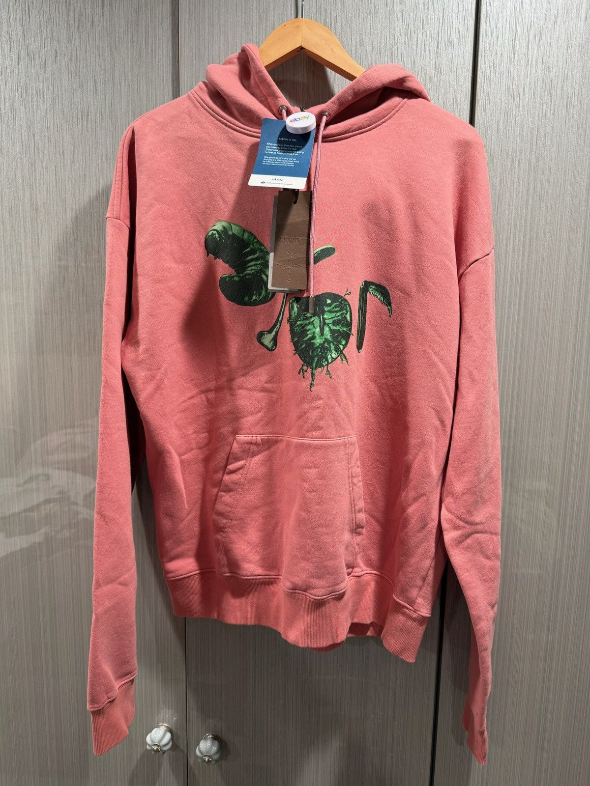 Dior Dior Cactus Jack Pink Logo Hoodie Size US M / EU 48-50 / 2 - 1 Thumbnail