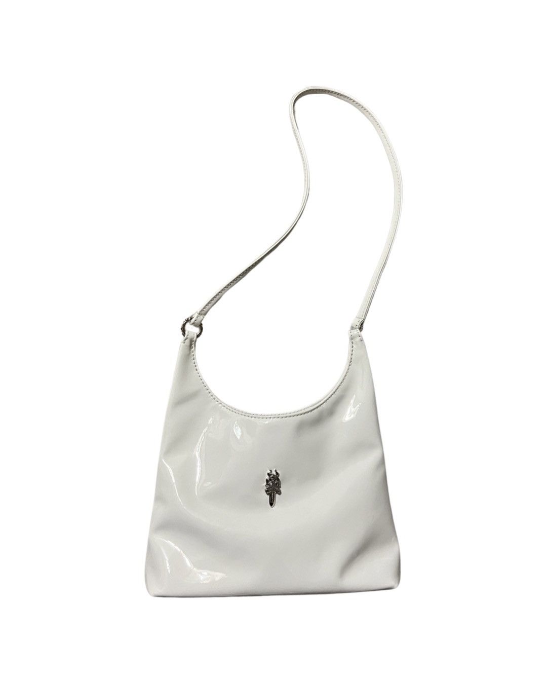 Chrome Hearts Patent leather dagger white viv bag Size ONE SIZE - 1 Thumbnail