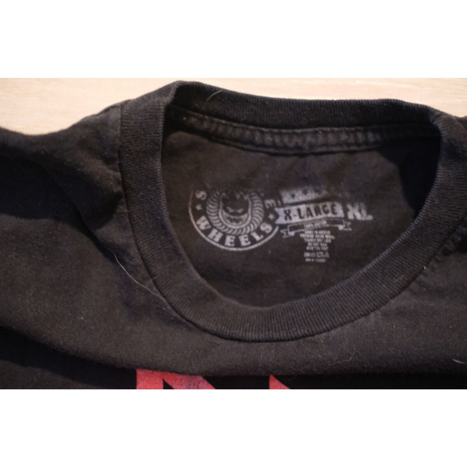 Spitfire Vintage 90s Spitfire Wheels Skate Flame Shirt XL Red Black Size US XL / EU 56 / 4 - 4 Thumbnail