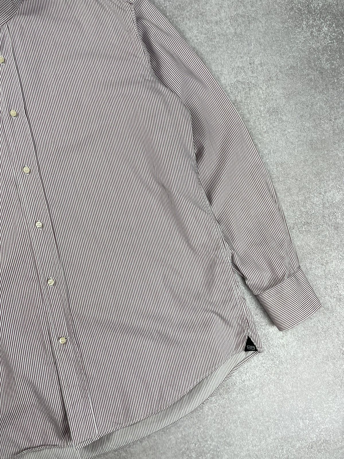 Balenciaga Balenciaga Striped Shirt Men’s Size US XL / EU 56 / 4 - 4 Thumbnail
