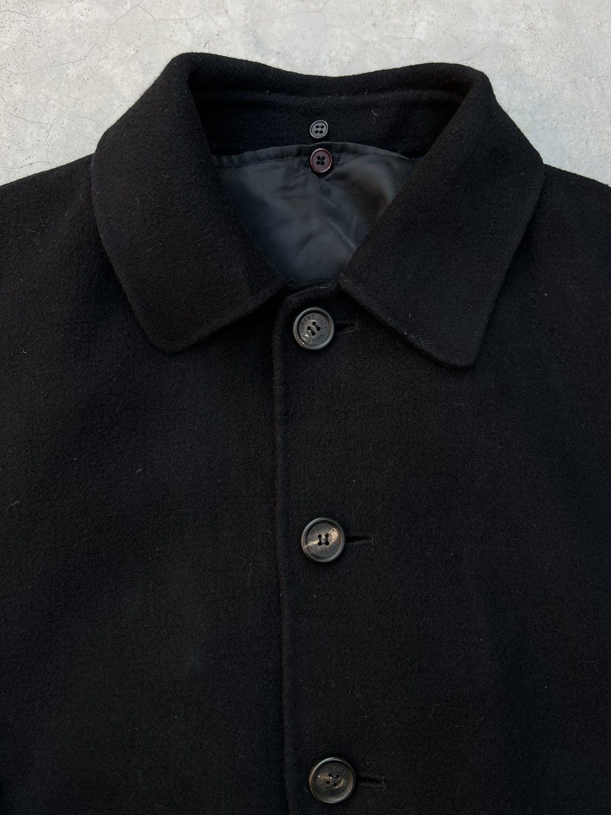 Yves Saint Laurent YVES SAINT LAURENT HEAVY WOOLLEN COAT Size US M / EU 48-50 / 2 - 9 Thumbnail