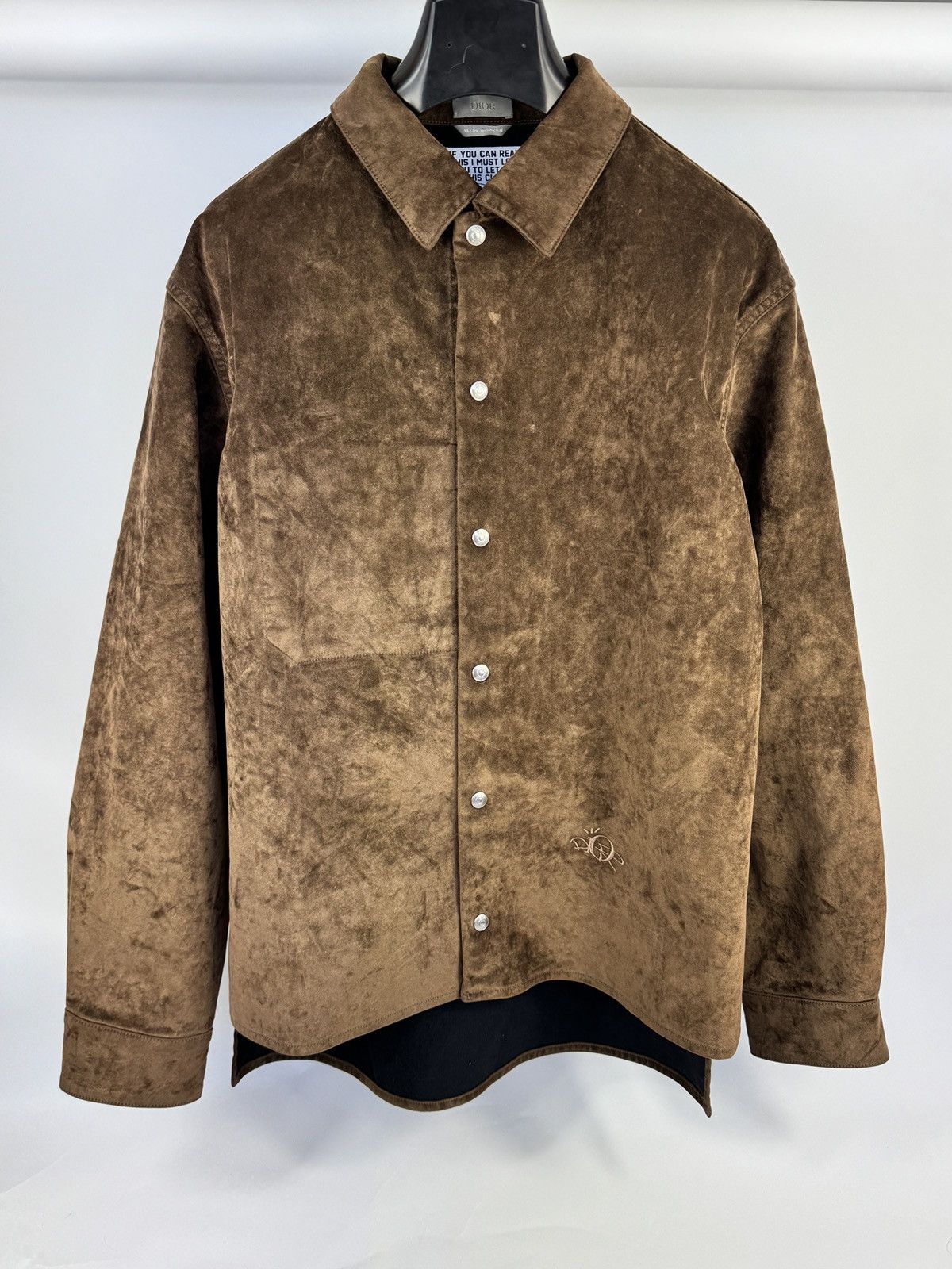 Dior LOGO EMBROIDERED VELVET JACKET Size US L / EU 52-54 / 3 - 1 Thumbnail