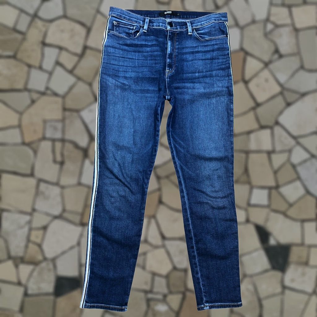 Hudson Hudson Jeans Womens Barbara Super Skinny Denim Stretch Blue 31 X 27 Inseam City Preppy Size 24" / US 00 / IT 34 - 1 Thumbnail