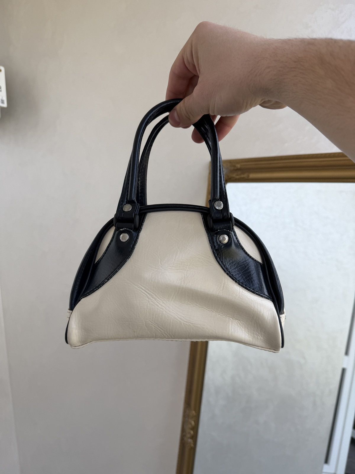 Puma Vintage Puma y2k small bag handbag SF leather Size ONE SIZE - 6 Thumbnail