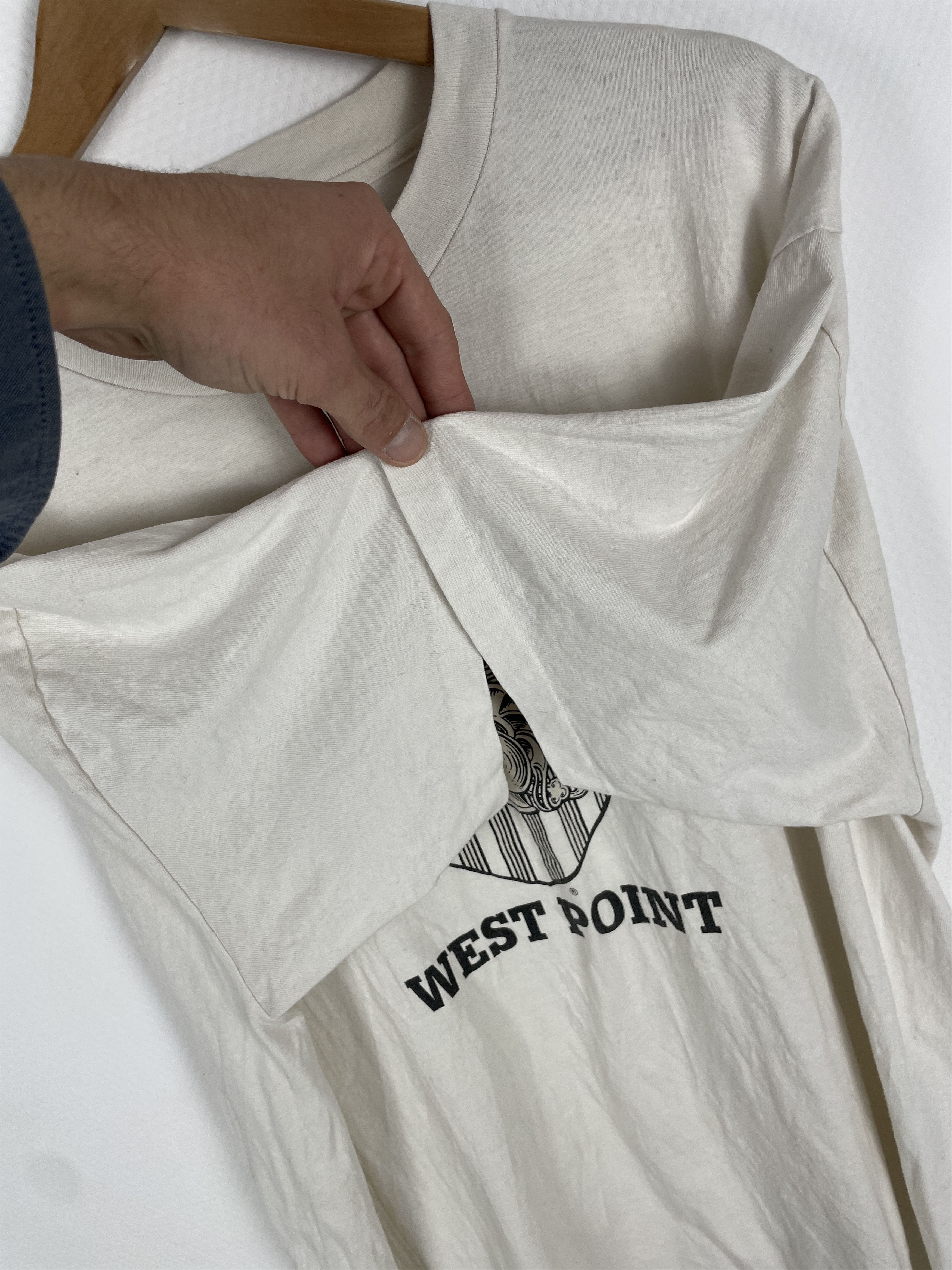 Vintage Rare 90’s ANDAZIA International Made in Usa West Point T-Shirt Tee Merch Size US XL / EU 56 / 4 - 6 Thumbnail