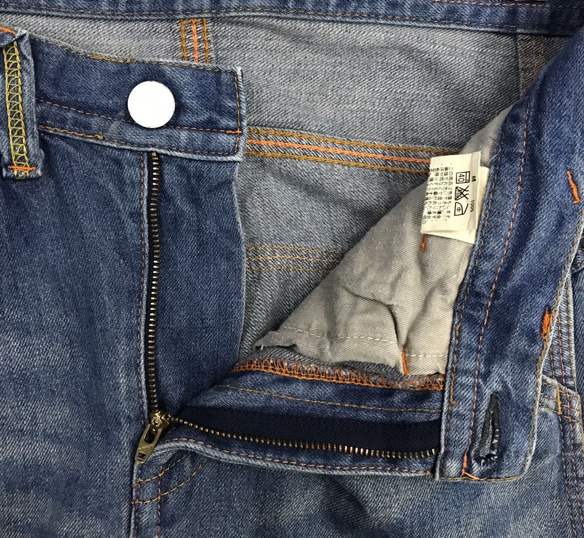 If Six Was Nine Vintage Genoese Tante Cose Buone Atutti Denim Pants Size US 32 / EU 48 - 6 Thumbnail