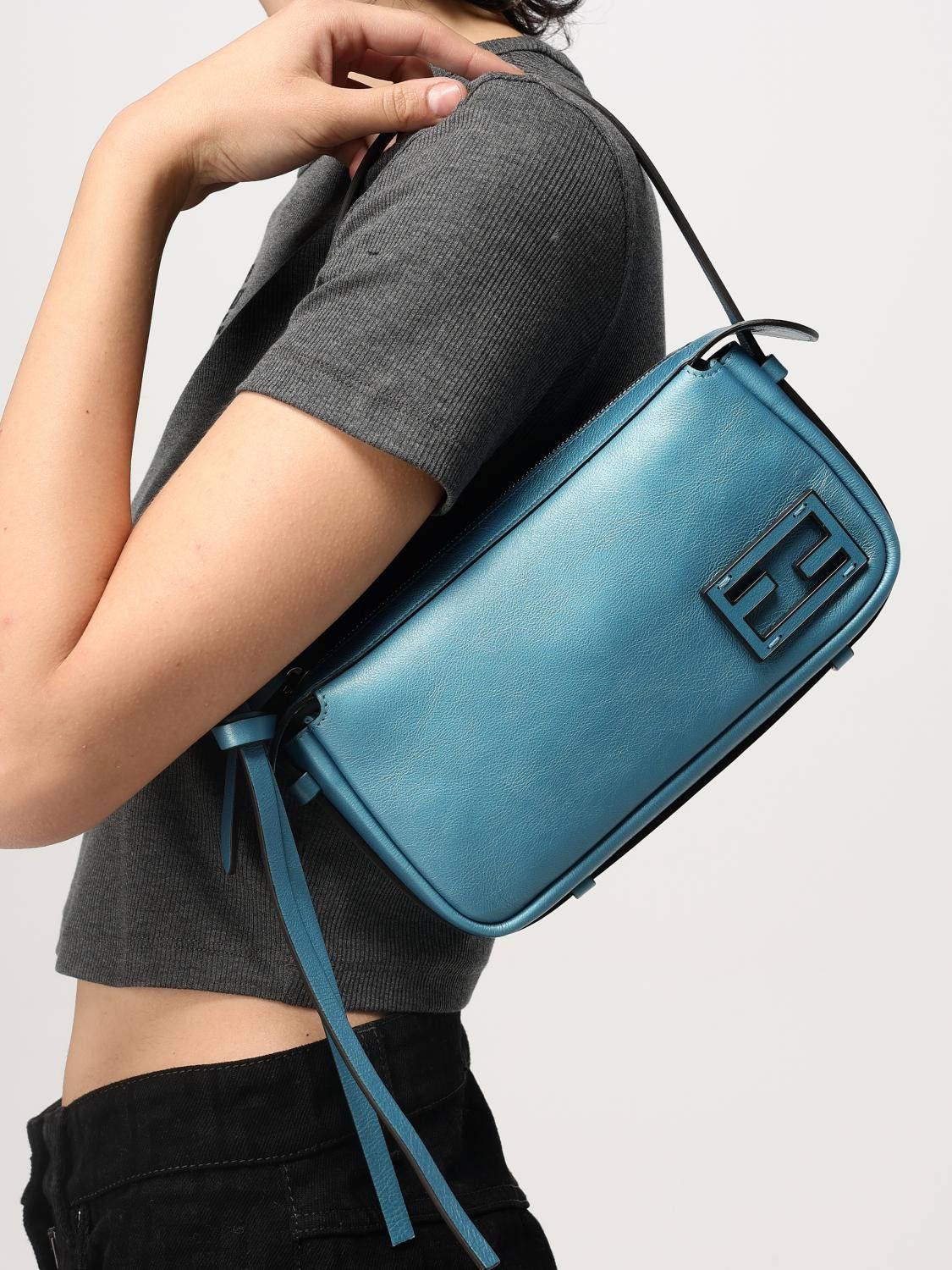 Fendi o1s1wg111225 Size: OS/Simply Fendi Mini in Blue Size ONE SIZE - 2 Thumbnail