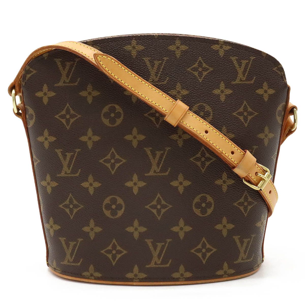 Louis Vuitton Louis Vuitton Louis Vuitton Monogram Drouot Shoulder Bag M51290 Canvas Crossbody Bag M51290 in Very Good Condition Size ONE SIZE - 1 Thumbnail