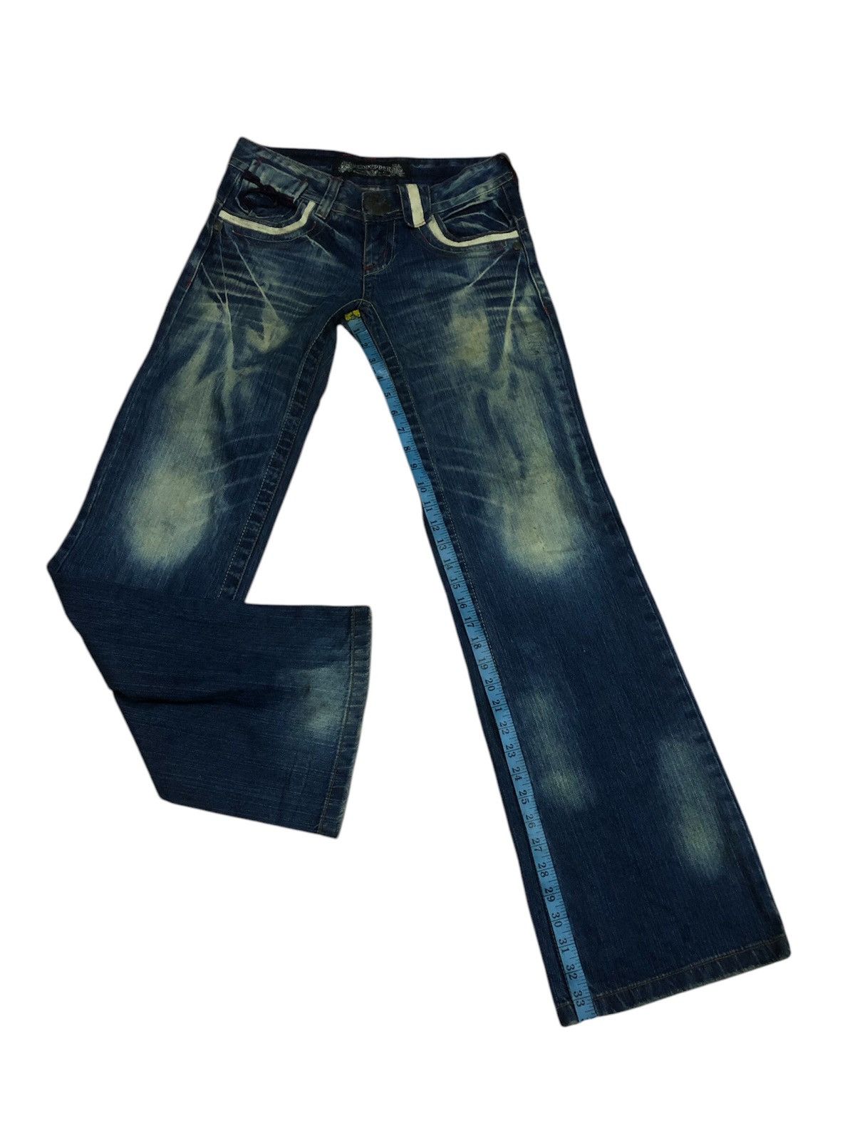 Designer × Japanese Brand × Vintage Vintage Japanese Brand Red Pepper Denim Jeans Size US 30 / EU 46 - 3 Thumbnail