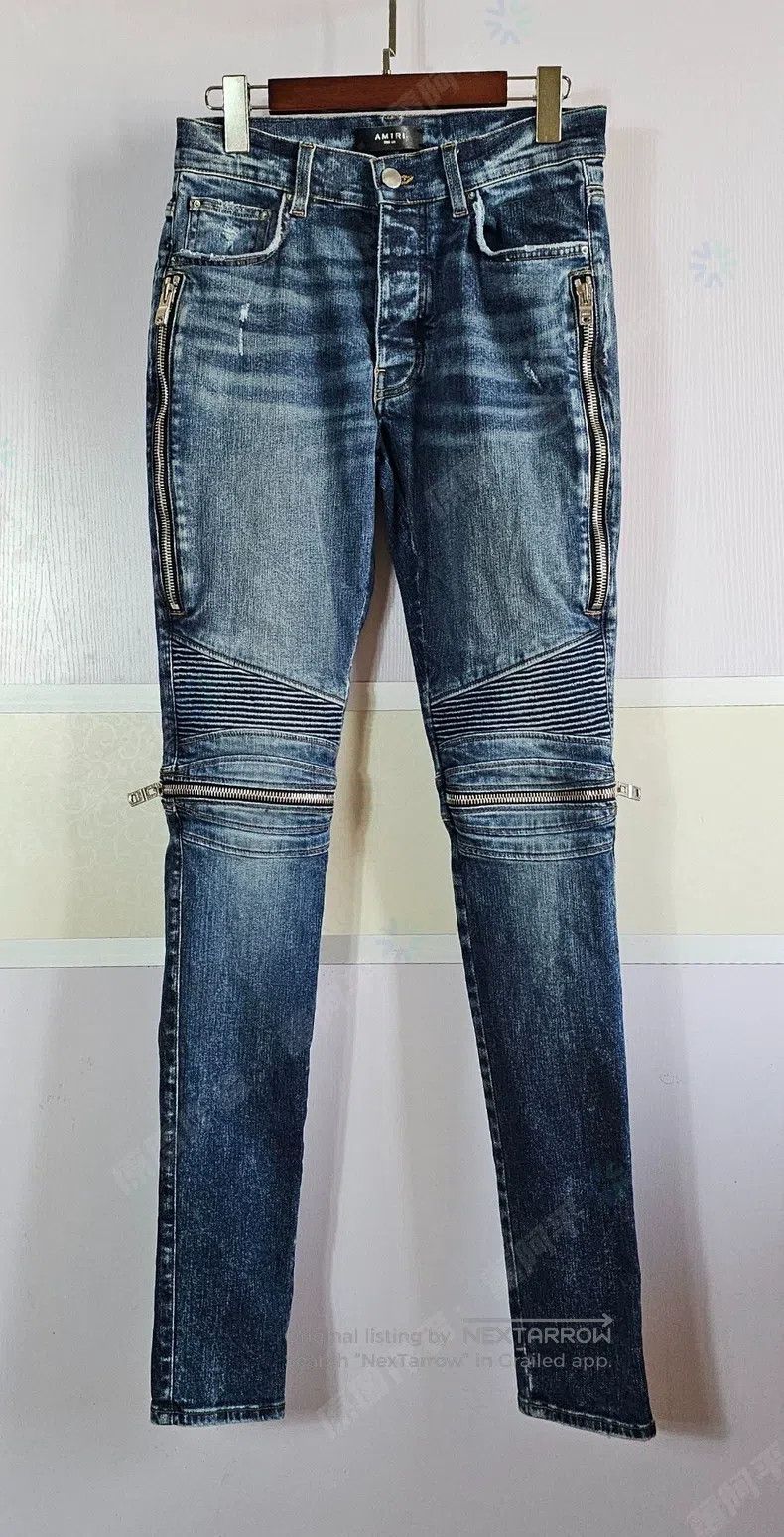 Amiri Amiri Motorcycle Jeans Size US 31 - 1 Thumbnail