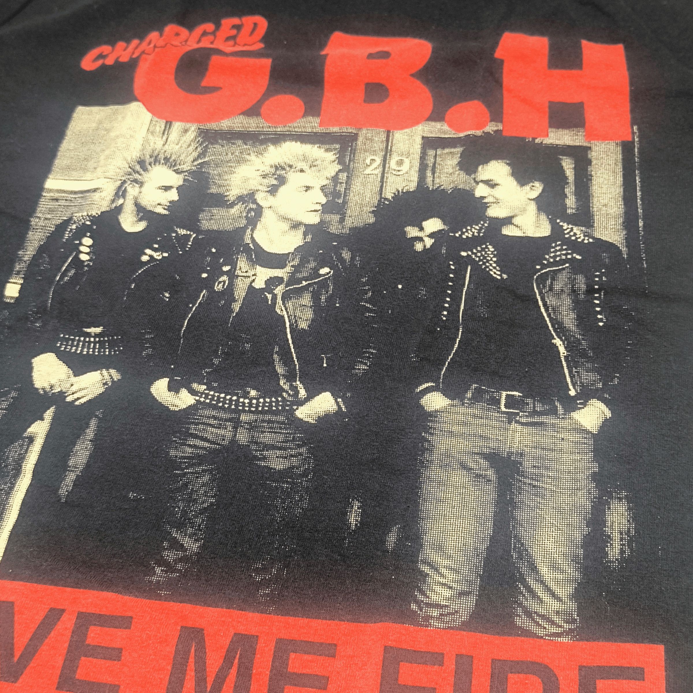 Other Charged GBH Give Me Fire T-Shirt Size US M / EU 48-50 / 2 - 4 Thumbnail