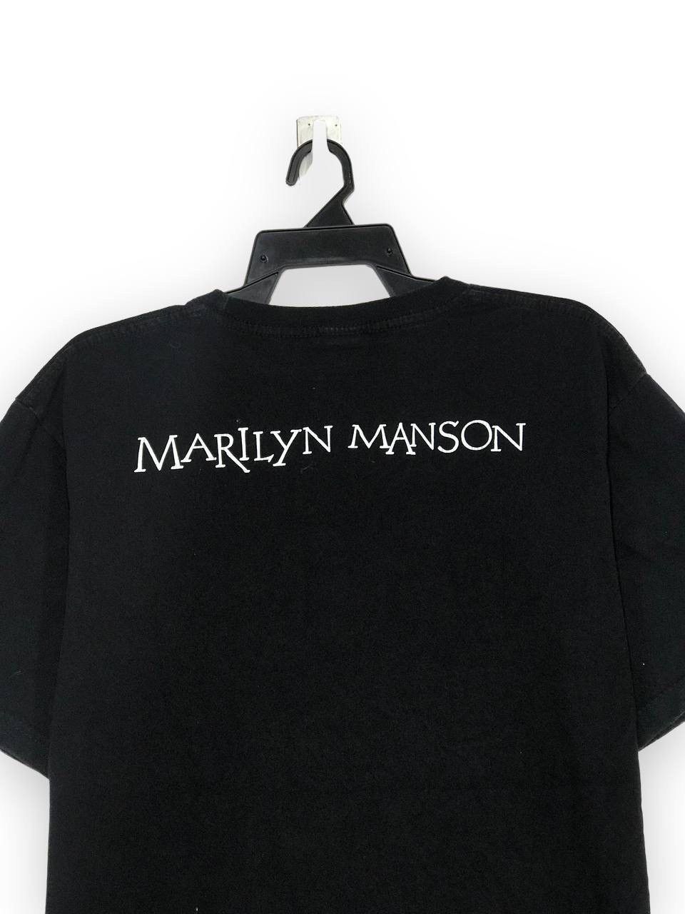Band Tees × Vintage vintage Marilyn Manson rock american musician metal horror Size US L / EU 52-54 / 3 - 5 Thumbnail