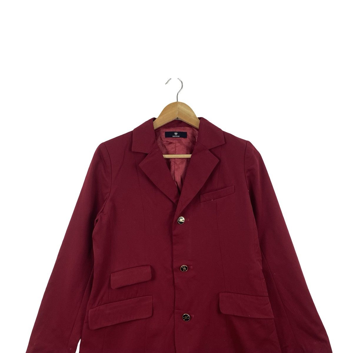 Super Lovers Vintage SUPER LOVERS Blazer Jacket Tailored Button Front Size M / US 6-8 / IT 42-44 - 2 Thumbnail