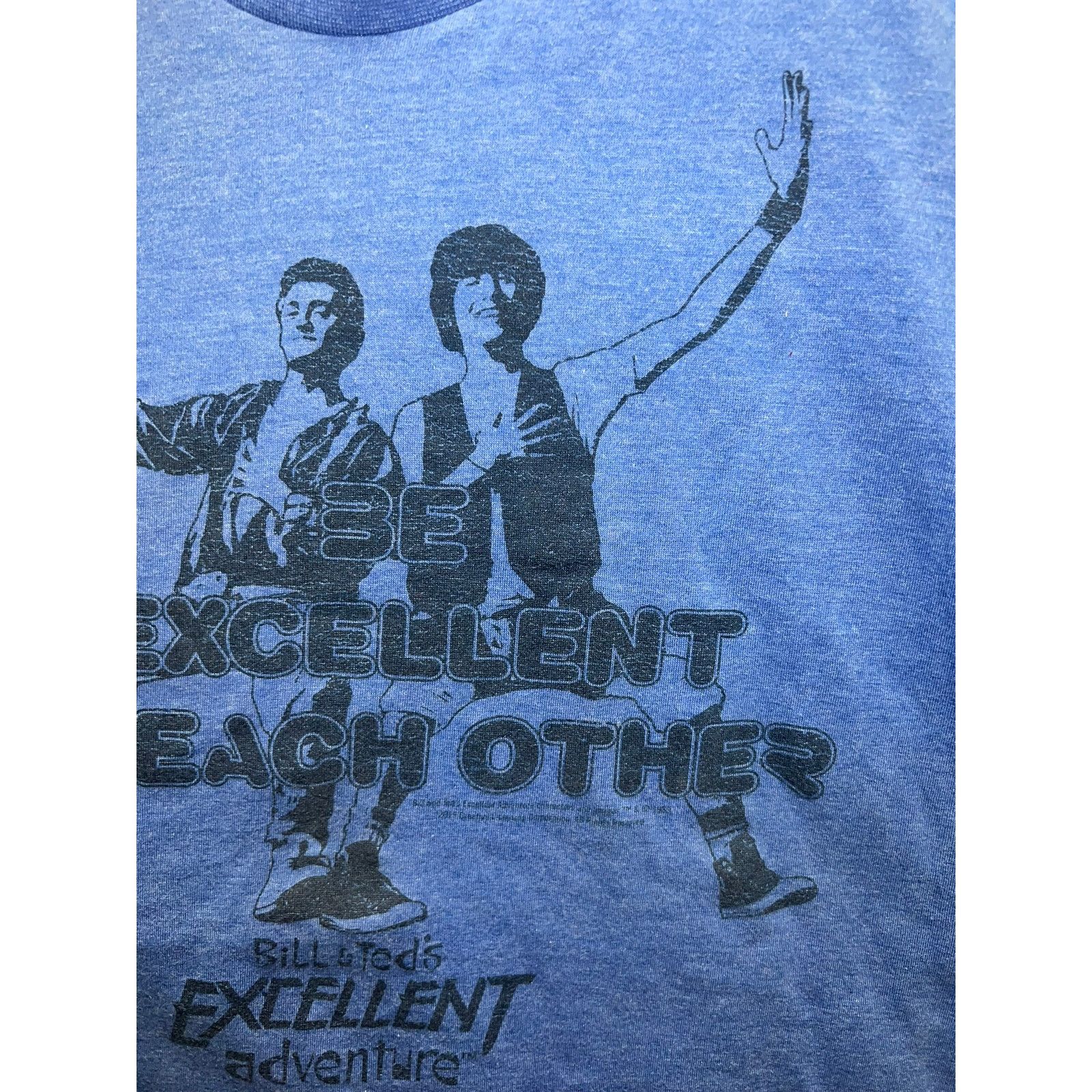 Vintage Womens Bill and Teds Adventure Shirt Large Top Tee Top Large Size L / US 10 / IT 46 - 4 Thumbnail