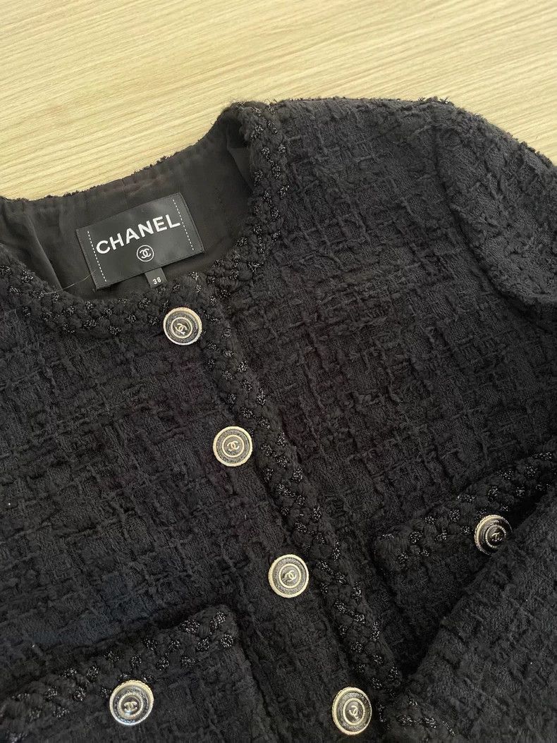Chanel Chanel 20b classic little black jacket Size XS / US 0-2 / IT 36-38 - 5 Thumbnail