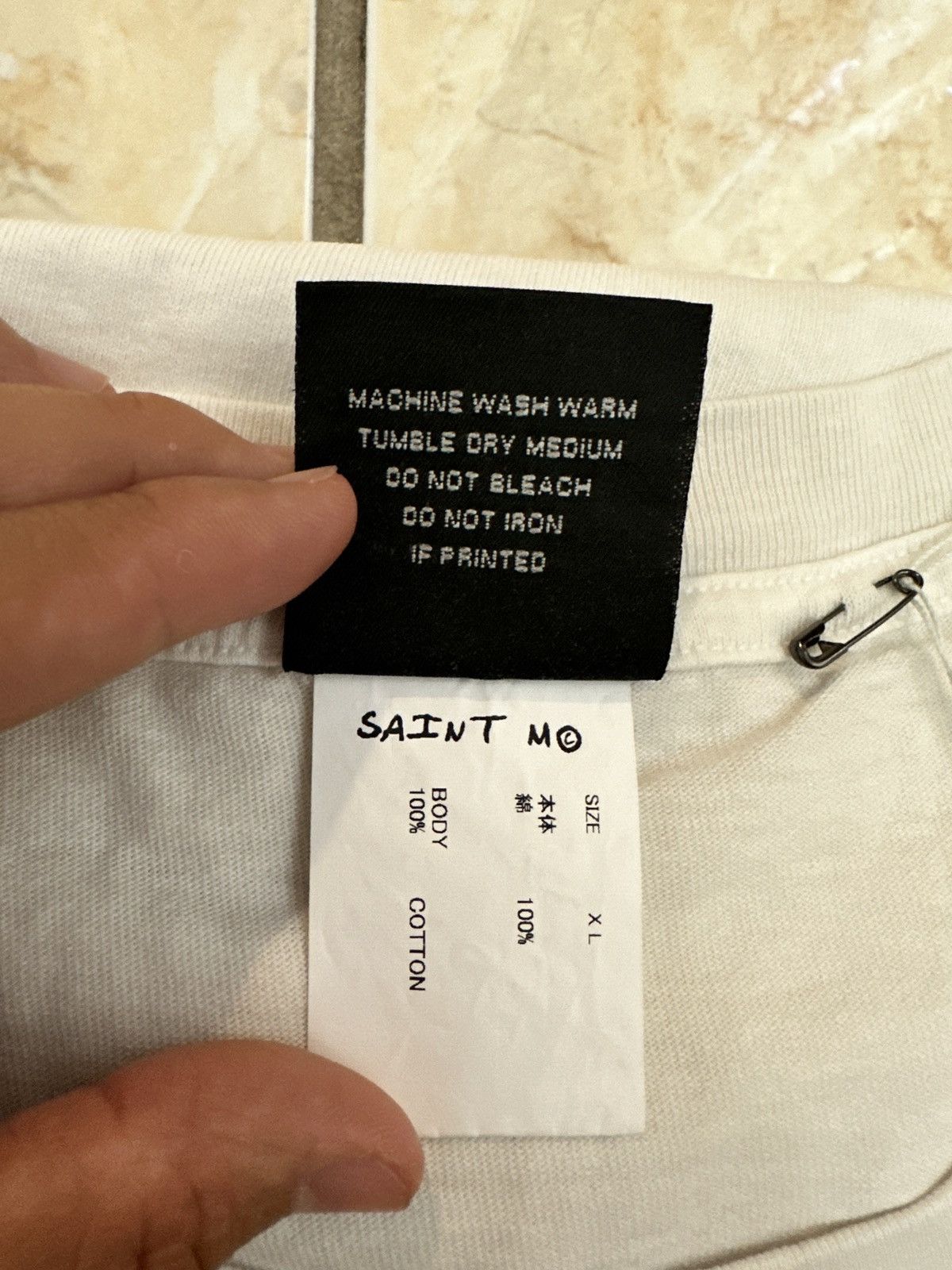 Saint Michael Saint Michael Vintage Tee “ Hell Fire “ Size US XL / EU 56 / 4 - 4 Thumbnail