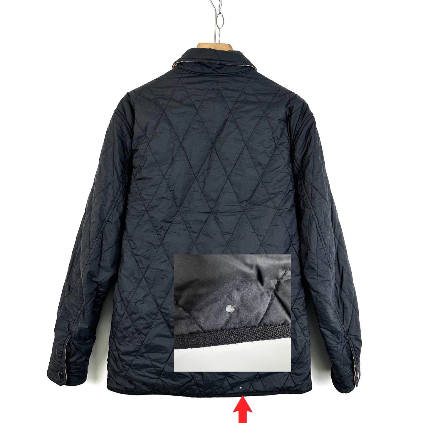 Burberry Burberry Reversible Black Check Collar Jacket 50 Size US M / EU 48-50 / 2 - 8 Thumbnail