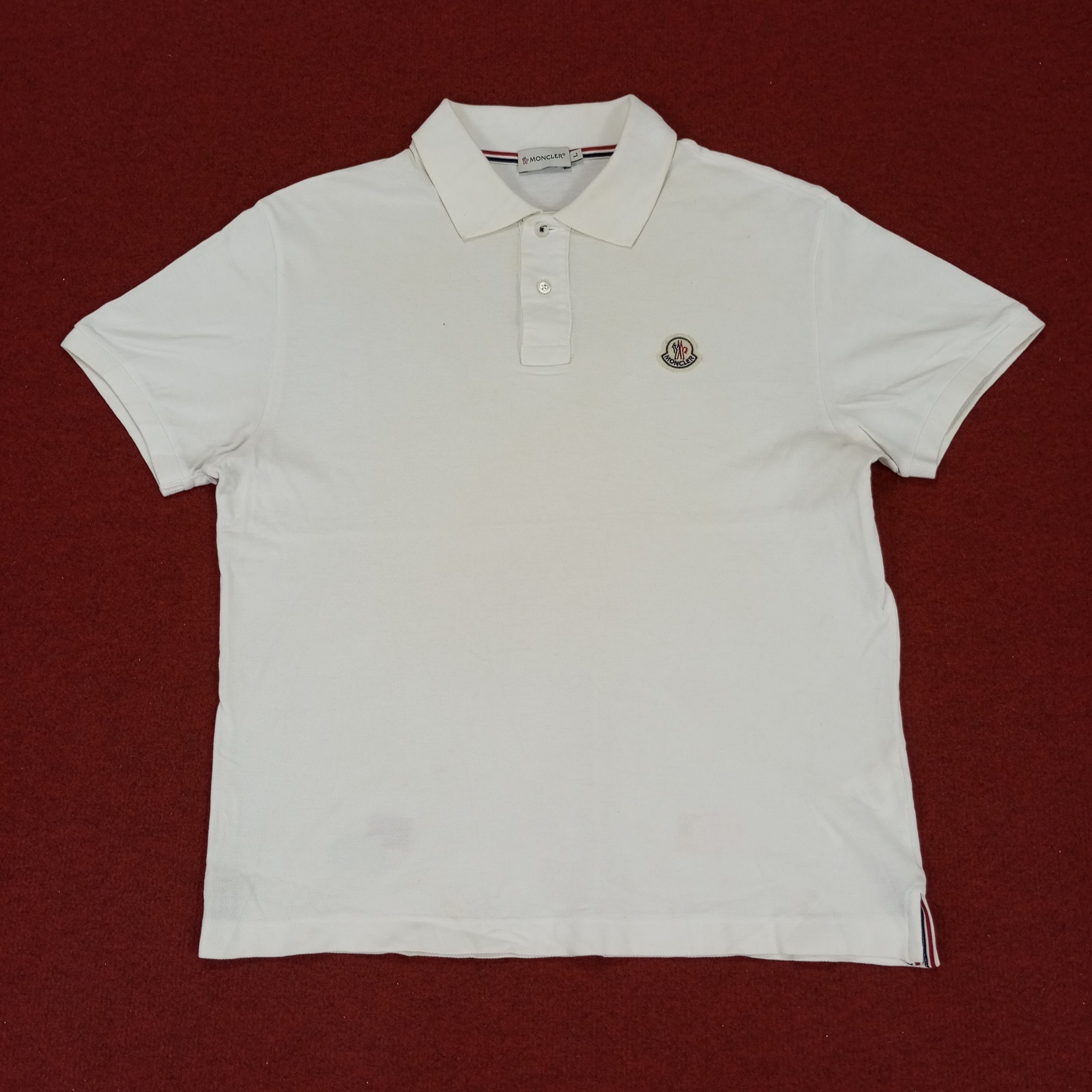Vintage Moncler Italian Brand Casual Polos Size US M / EU 48-50 / 2 - 1 Thumbnail