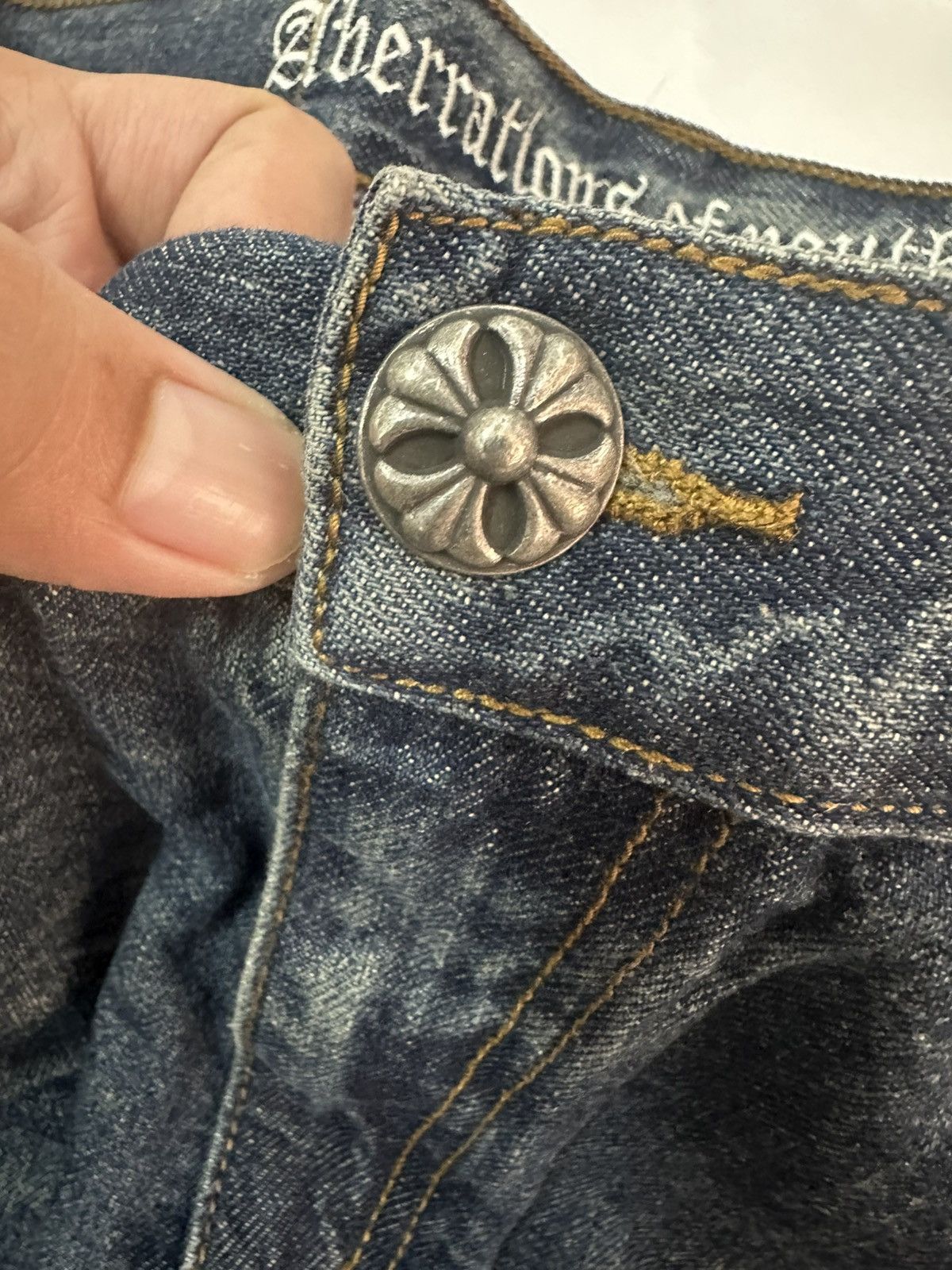 Other ABERRATIONS OF YOUTH Cross Denim Size US 34 / EU 50 - 19 Thumbnail