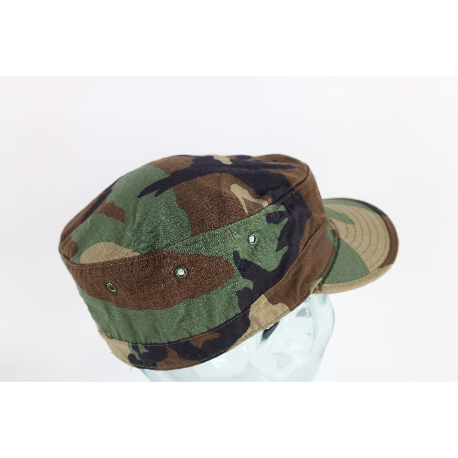 Vintage Vintage 90s Faded Military Issue Camouflage Hot Weather Cap Size ONE SIZE - 4 Thumbnail