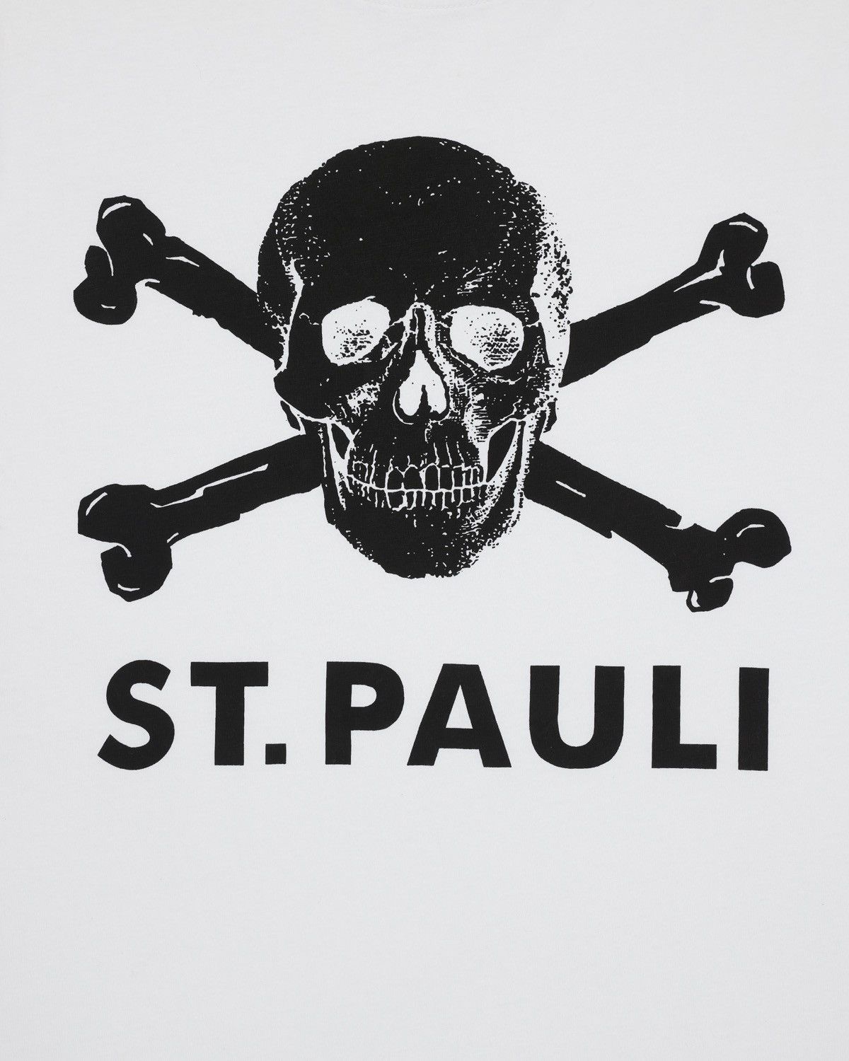 Vintage St. Pauli skull & crossbones tee, punk football fan culture Size US L / EU 52-54 / 3 - 2 Thumbnail