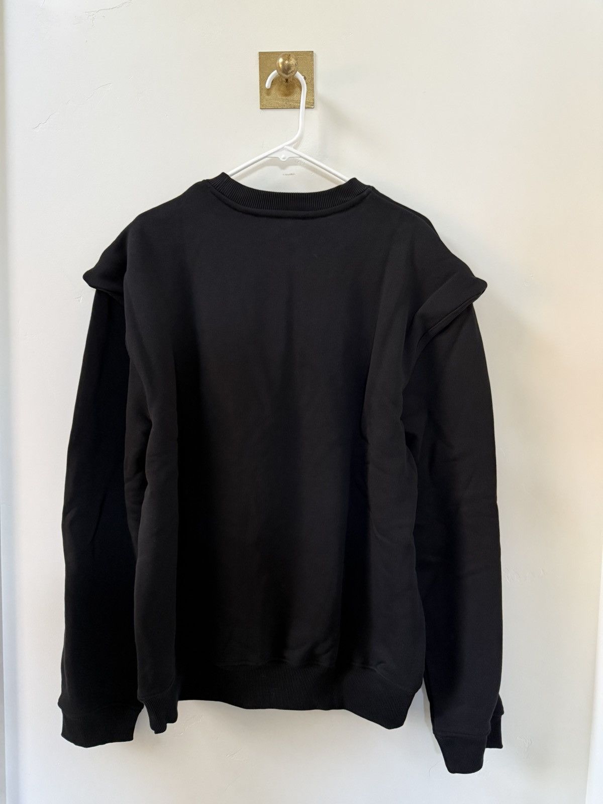 Heliot Emil Heliot Emil Black Outline Logo Sweatshirt Size US M / EU 48-50 / 2 - 5 Thumbnail