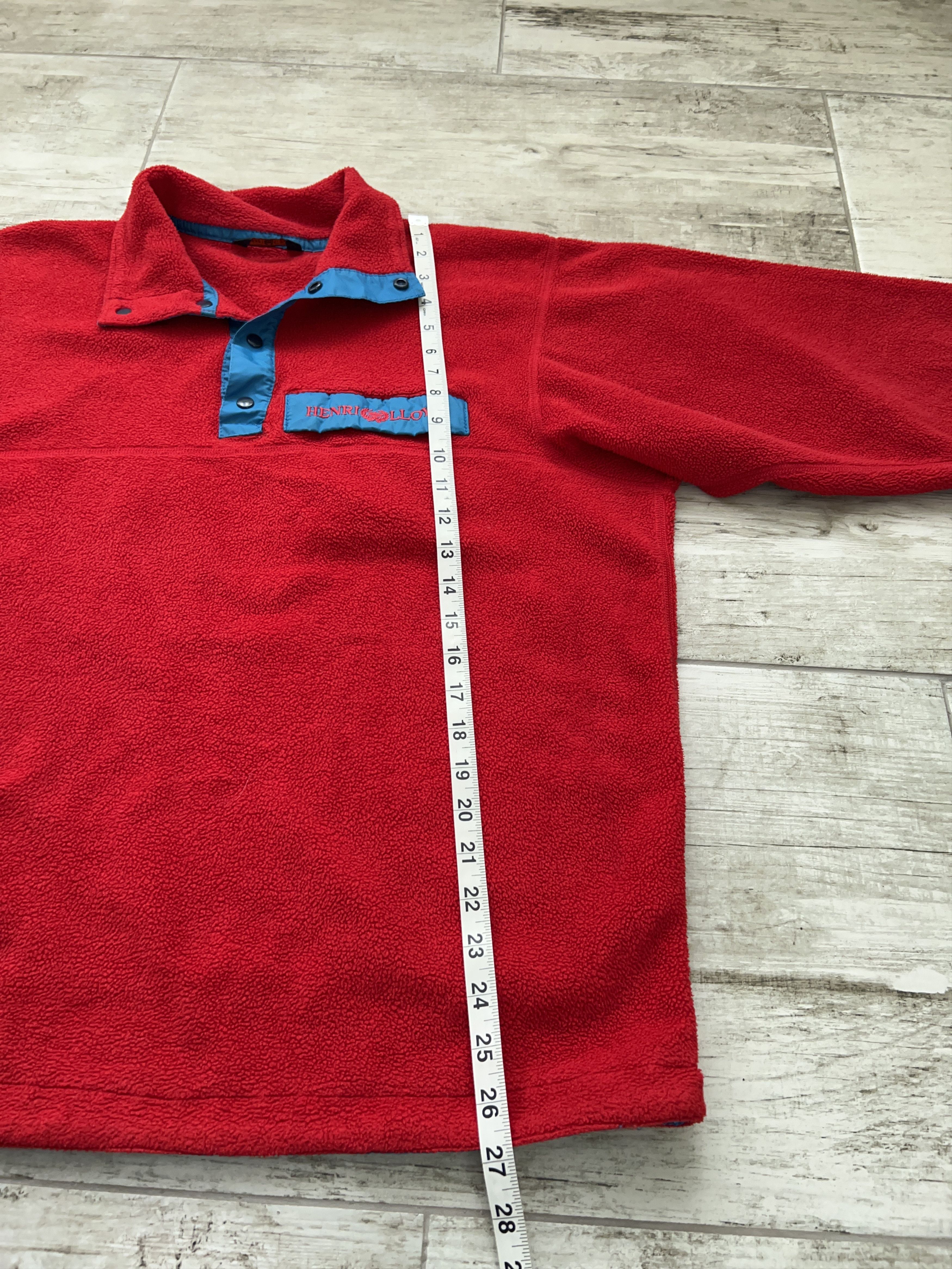 Henri Lloyd × Vintage Mens Fleece Jacket Polartec Sweater Pullover Size M Size US M / EU 48-50 / 2 - 8 Thumbnail