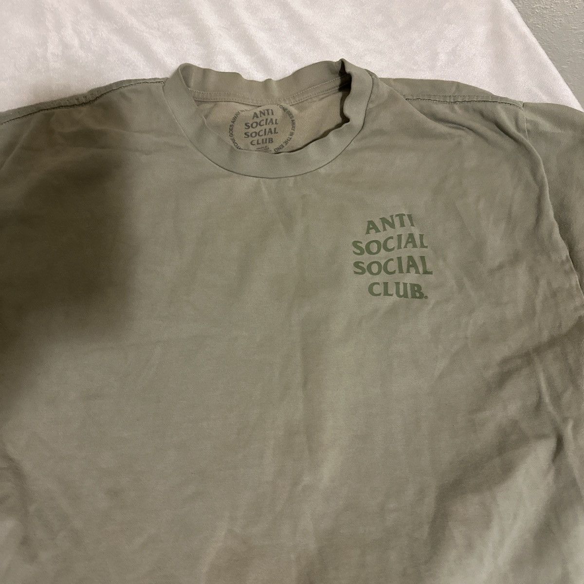 Anti Social Social Club ASSC Green Tee Size US L / EU 52-54 / 3 - 5 Thumbnail