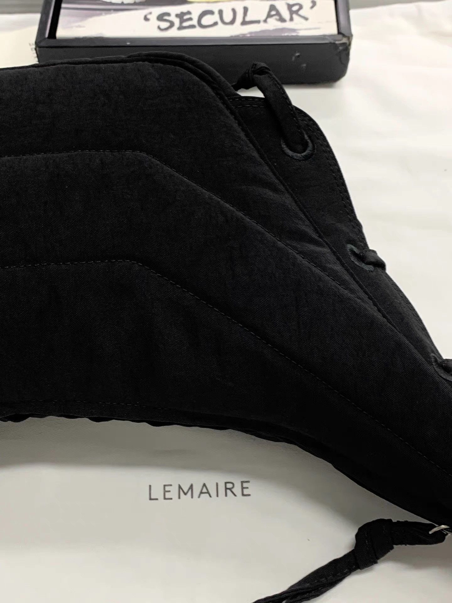 Lemaire Lemaire Brand New Black Small Wander Bag K34 Size ONE SIZE - 6 Thumbnail