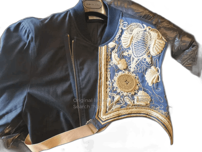 Dries Van Noten Men's Embroidered Jacket.
