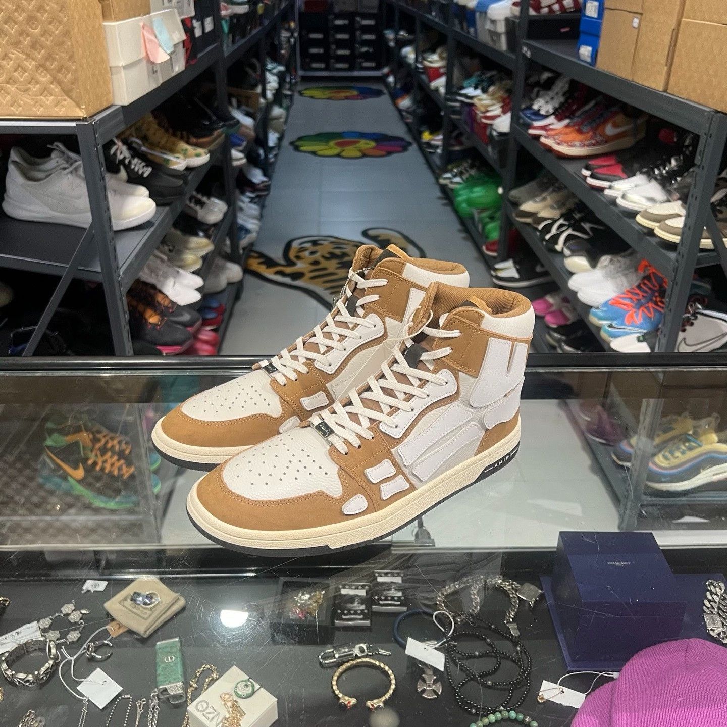 Amiri Amiri Hitop Sneakers 10.5 Men Size US 10.5 / EU 43-44 - 1 Thumbnail