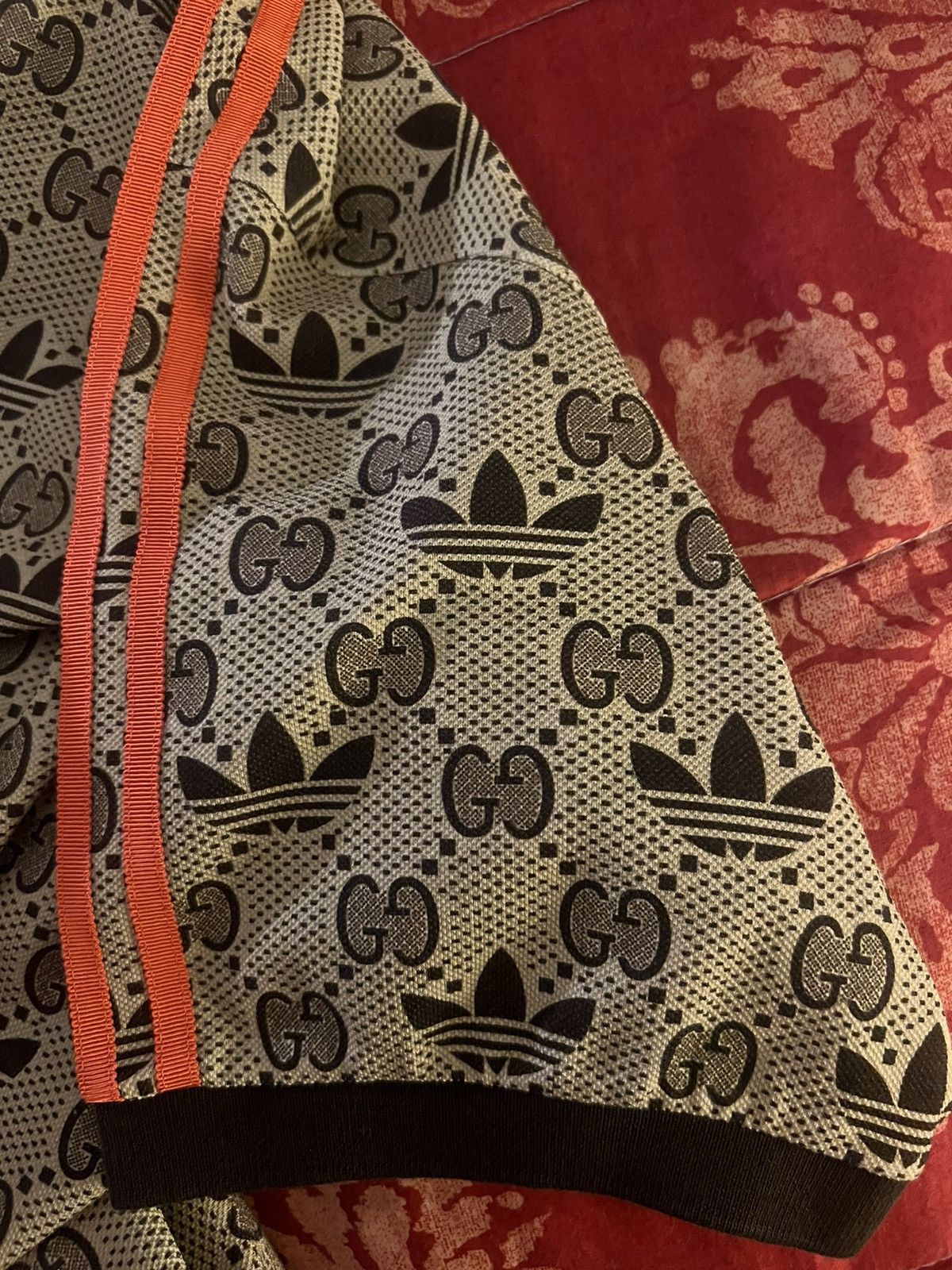 Adidas × Gucci Gucci x Adidas Trefoil Polo Shirt XXL!! Brand New w/ Tags!! Size US XXL / EU 58 / 5 - 13 Thumbnail